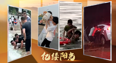 億縷陽光丨那雙有力的手！