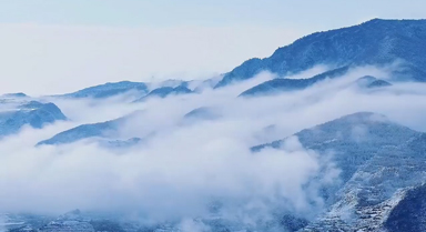 甘肅榆中：雪落馬銜山，意境絕了！